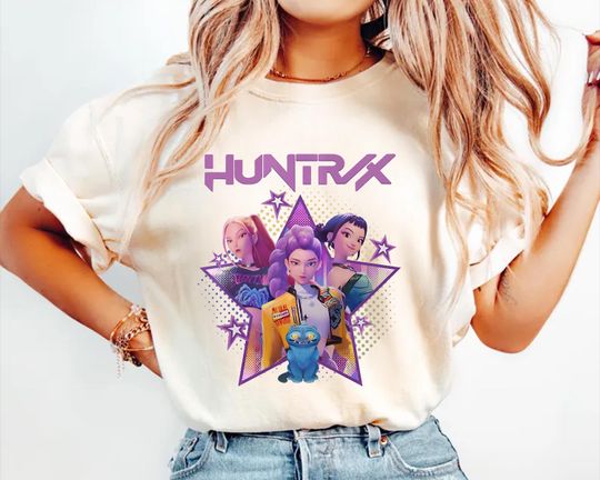 Discover Kpop Saja Boys Shirt, Saja Boys Fan Gifts, Kpop Demon Hunters T-shirt, Demon Hunters Merch, Kpop Huntrix Pin Shirt, Movie Fan Shirt