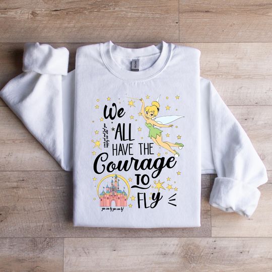 Discover Disney Tinkerbell Sweatshirt, Disney Princess Tinkerbell Sweatshirt, Disney Matching Sweatshirt, Magic Kingdom Sweater