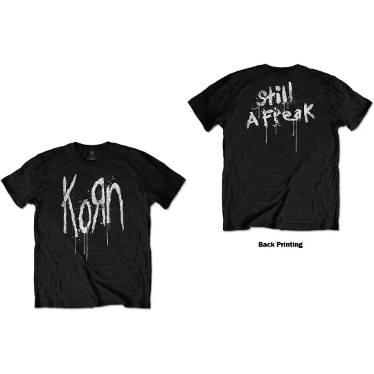 Korn T-Shirt Still A Freak Band Logo Official Mens