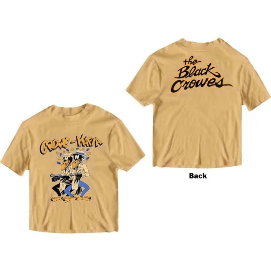 Discover The Black Crowes Unisex T-Shirt Crowe Mafia Back