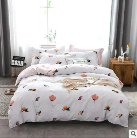 Discover 3D Red Petals Bedding Set Queen/King Bed Pillowcases & Duvet Cover Zoe