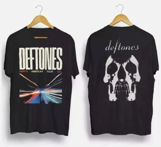 Discover Deftone 2025 North American Tour Shirt