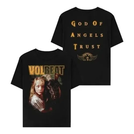 Discover Volbeat Concert 2025 God Of Angels Trust  T-Shirt