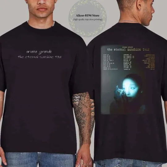 Ariana The Eternal Sunshine Tour 2025 T-Shirt
