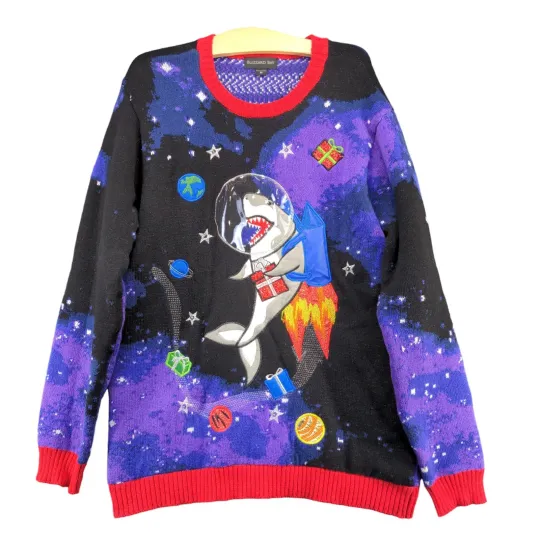 Discover Blizzard Bay Women's Ugly Christmas Sweater Medium Long Sleeve Multicolor Cotton