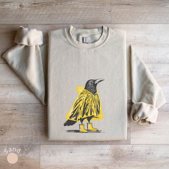 Funny Crow Sweatshirt, Black Bird Sweatshirt, Black Crow, Raven, Funny Sassy Raven Lover Gift, Black Crow Raven Sweat, Sarcastic Sweatshirt