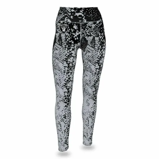 Oakland Football Team Raiders Leggings, Gift for Women