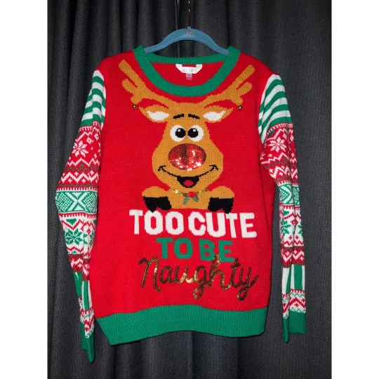 Discover Ugly Christmas Sweater Xmas Size Large