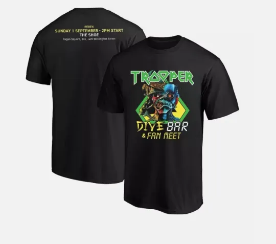 Discover Iron Maiden Run For Your Lives World Tour 2025 26 Two Side Unisex T-shirt