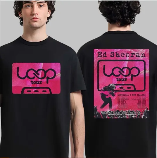 Discover Ed Shee Loop Tour Australia And New Zealand 2026 Tour T-shirt