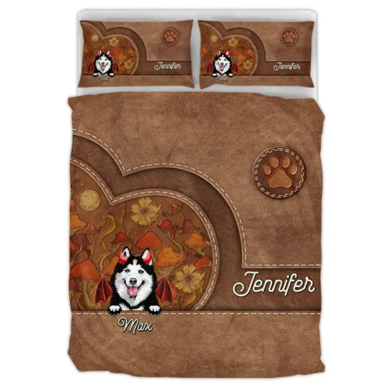 Discover Custom Personalized Dog Halloween  Bed Sets - Gift Idea For Dog Lover