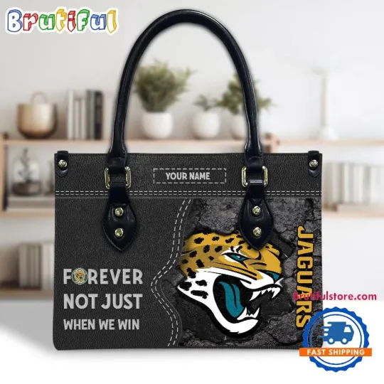 Discover Jacksonvilles Team Jaguars Forever Leather Bag, Sport Leather Bag, Unisex Bag