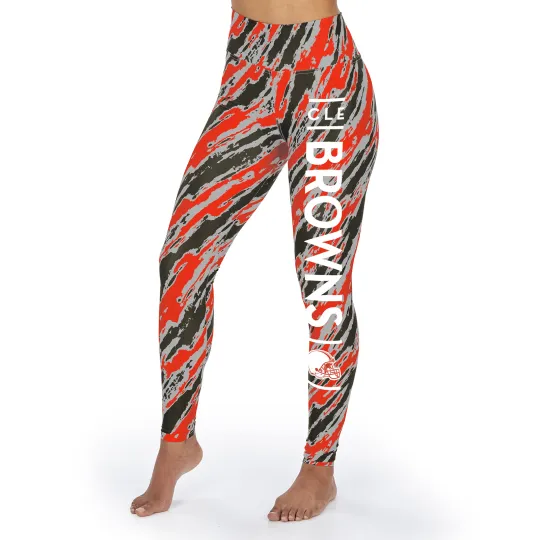 Cleveland Football Team Browns Leggings, Gift for Women