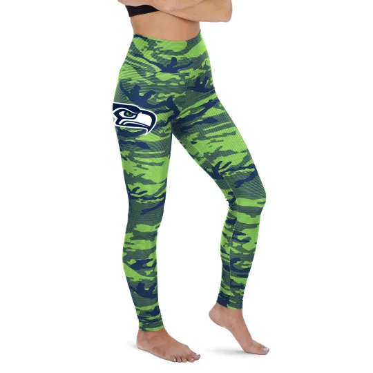 Seattle Football Team Seahawks Leggings, Gift for Women