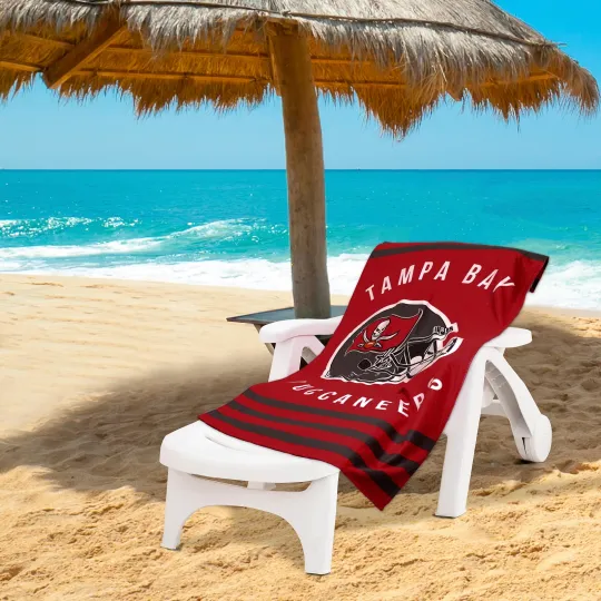 Tampa Bay Football Team Buccaneers Beach Towel