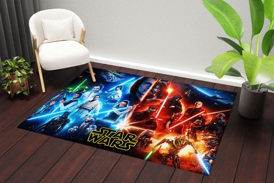 Star Wars Rug: Darth Vader, Custom Kids Room Decor