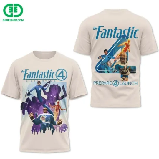 The Fantastic Four Prepare 4 Lunch 2025 Movie T-shirt