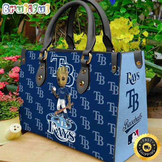 Discover Personalized Tampa Bays Team Rayss   Film Leather Bag, Baseball Leather Bag