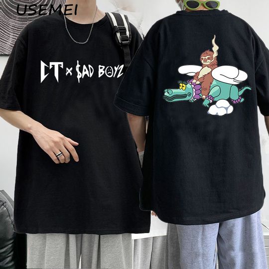 CT Sad Boyz Junior H Dragon Graphic T Shirts Mexico Printed T-shirt