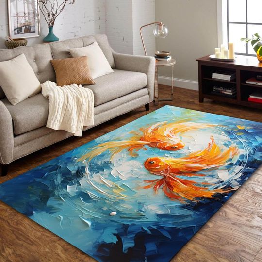Oil paint rug, Abstract rug,Art rug, Paint rug, Colorful rug, Oil paintings rug