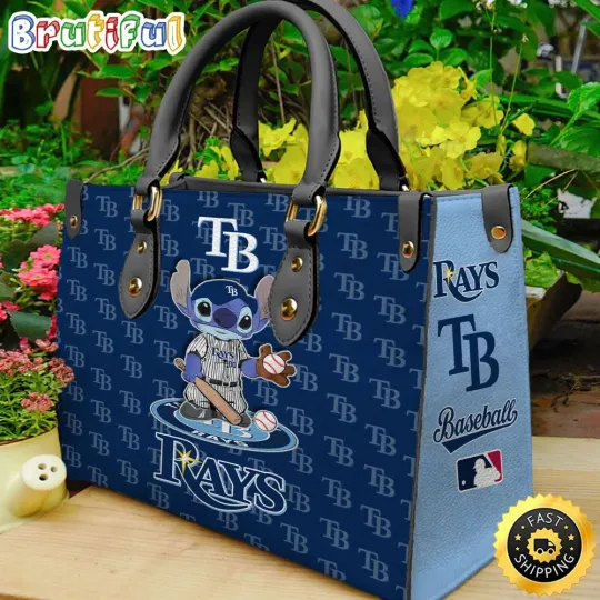 Discover Personalized Tampa Bays Team Rayss Film Cartoon Leather Bag, Leather Hand Bag