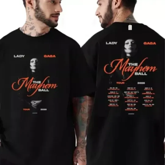Discover Ld ga The Mayhem Ball Tour 2025 Dates List Classic T-Shirt