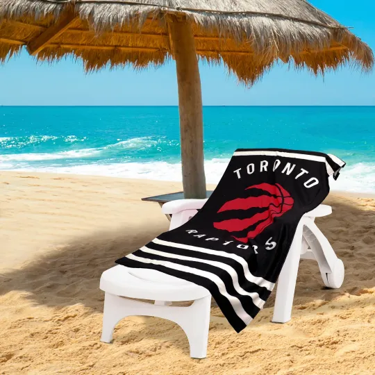 Toronto Basketball Team Raptors Beach Towel