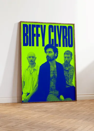 Biffy Clyro Band Poster - Music Wall Art