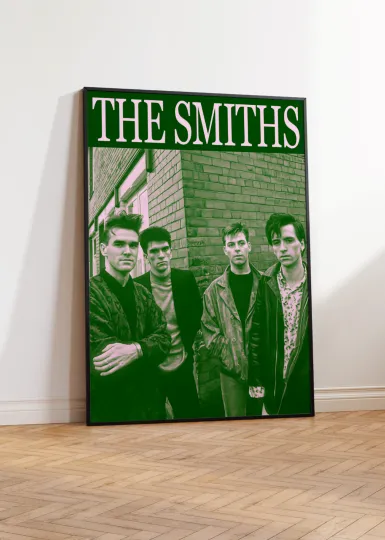 Discover The Smiths Band Poster - Morrissey Print - Music Gift - Wall Art