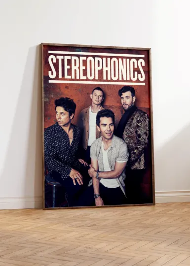 Discover Stereophonics Band Poster - Kelly Jones Music Wall Art