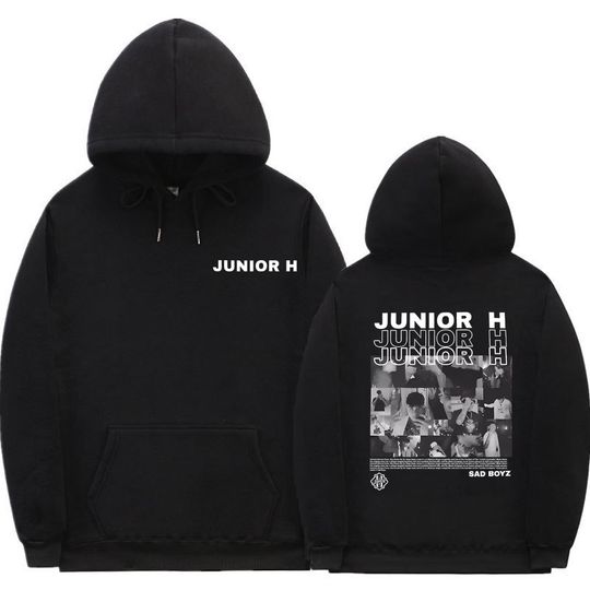 Discover Singer Junior H Sad Boyz Album Graphic Hoddie Men Women Fashion
