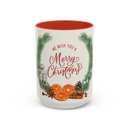 Discover Holiday Coffee Mug, Christmas Mug | Accent Mug Festive Tea Cup, Gift