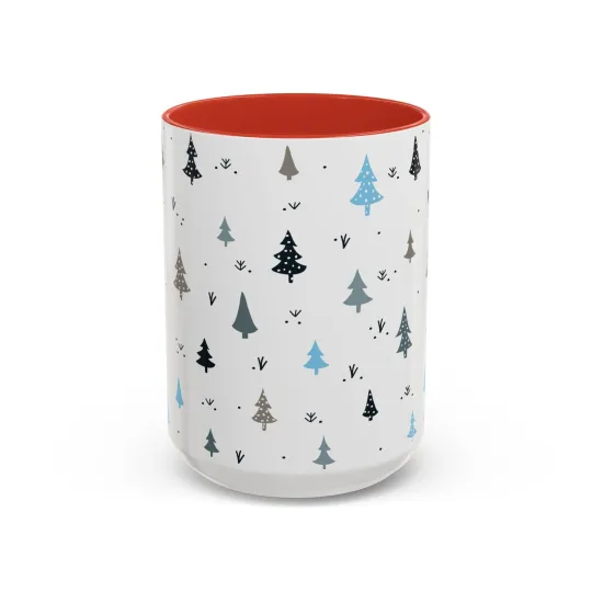 Accent Coffee Mug Christmas Holiday Season Design