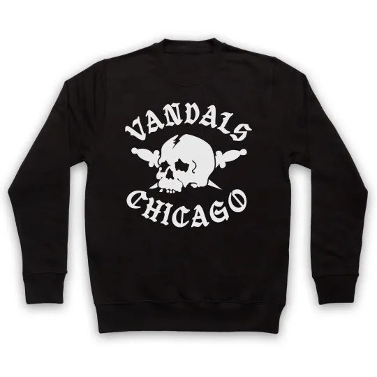 Chicago Biker Gang Logo Sweatshirt for Adults
