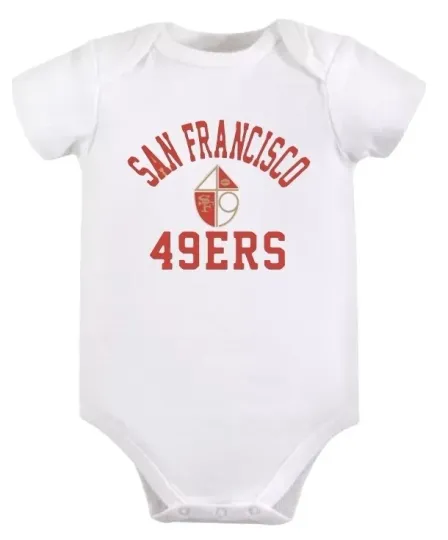 San Francisco Football Team 49ers Onesies