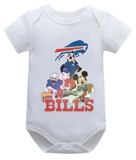 Discover Buffalo Football Team Bills Disney Onesies