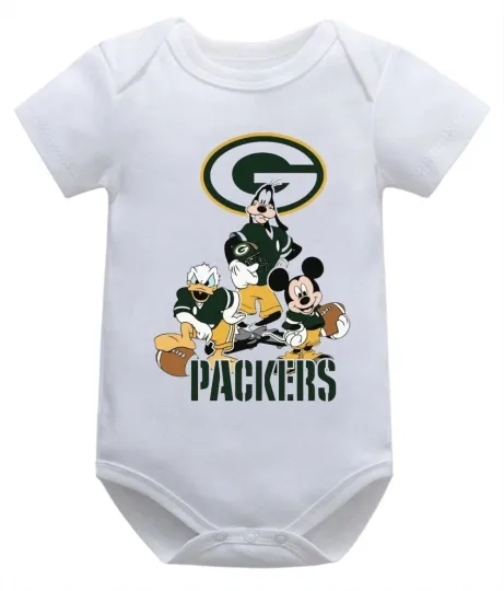 Green Bay Football Team Packers Disney Onesies