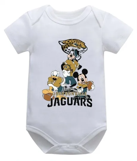 Discover Jacksonville Football Team Jaguars Disney Onesies