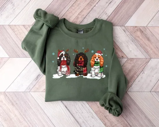 Christmas Ducks Ugly Sweatshirt with Funny Animal Design for Farm Lovers