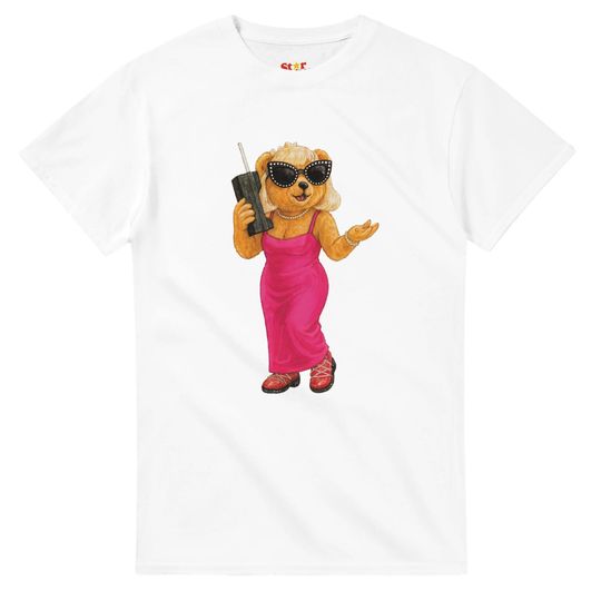 Met Gala Bear T-Shirt  Ld ga Camp Theme Inspired Graphic Tee