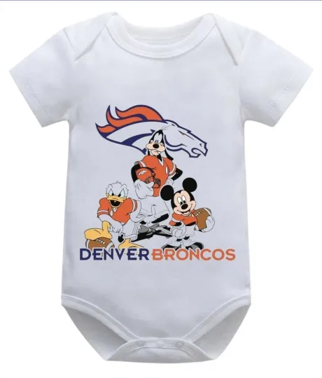 Discover Denver Football Team Broncos Disney Onesies