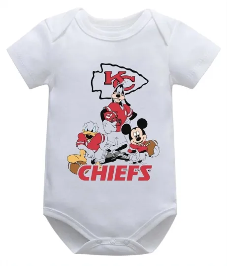 Discover Kansas Football Team City Disney Onesies