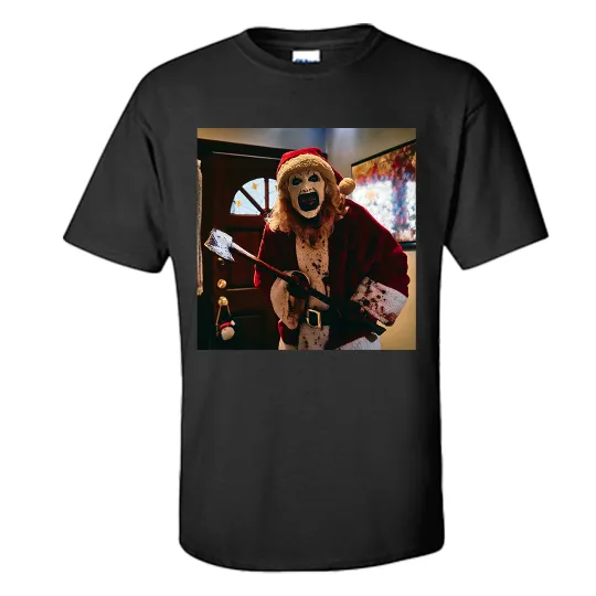 Art the Clown 3D T Shirt Bloody Art with Axe Terrifier Shirt