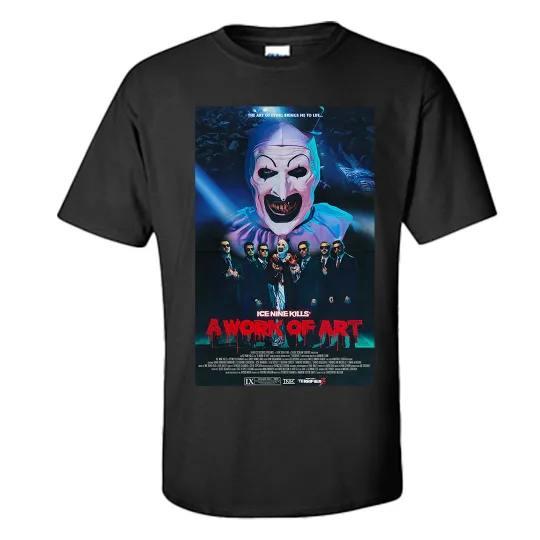 Ice Nine T Shirt Terrifier 3D Printed T-Shirt