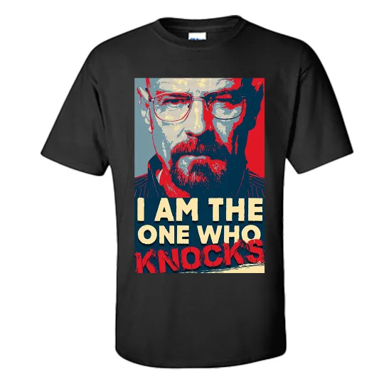 Breaking Bad Walter White 3D T-Shirt I Am The One Who Knocks