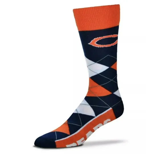 Chicago Football Team Bears Socks