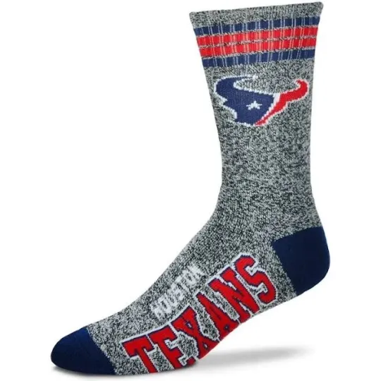 Discover Houston Football Team Texans Socks