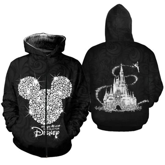Mickey Mouse 3D Print Hoodie Disney Sweatshirt Hoodie