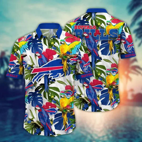Discover Buffalo Bills football Hawaiian Shirt Warm Breezestime Aloha Shirt