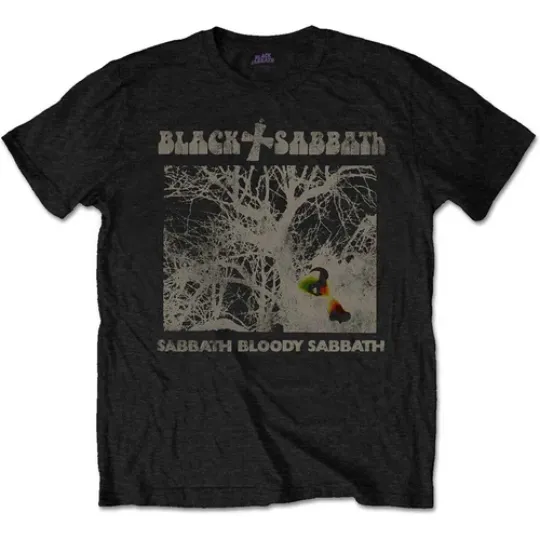 Discover Black Sabbath Vintage Bloody Sabbath Official Men's Unisex T-Shirt